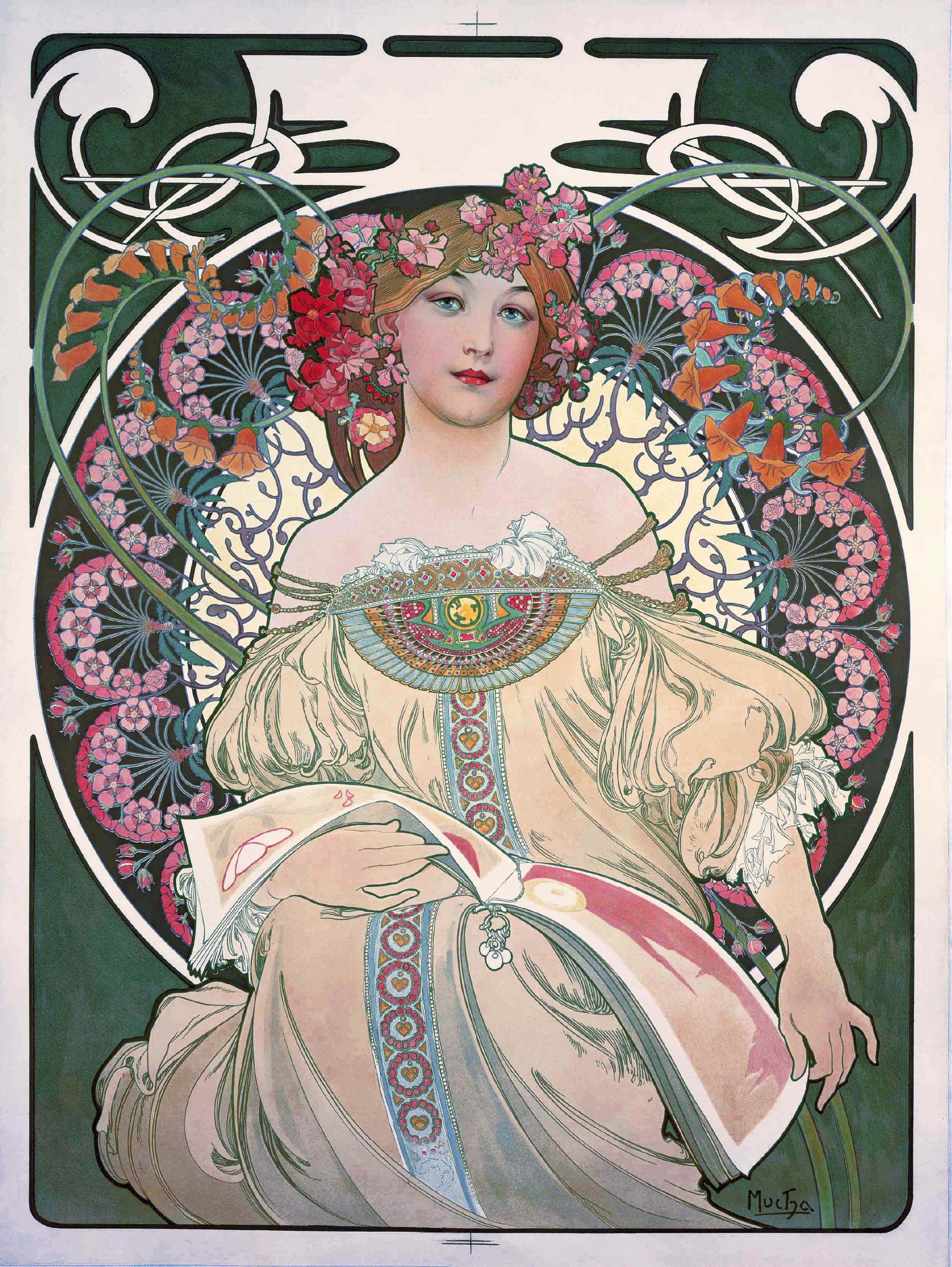 Alphonse-Maria-Mucha_Reverie-