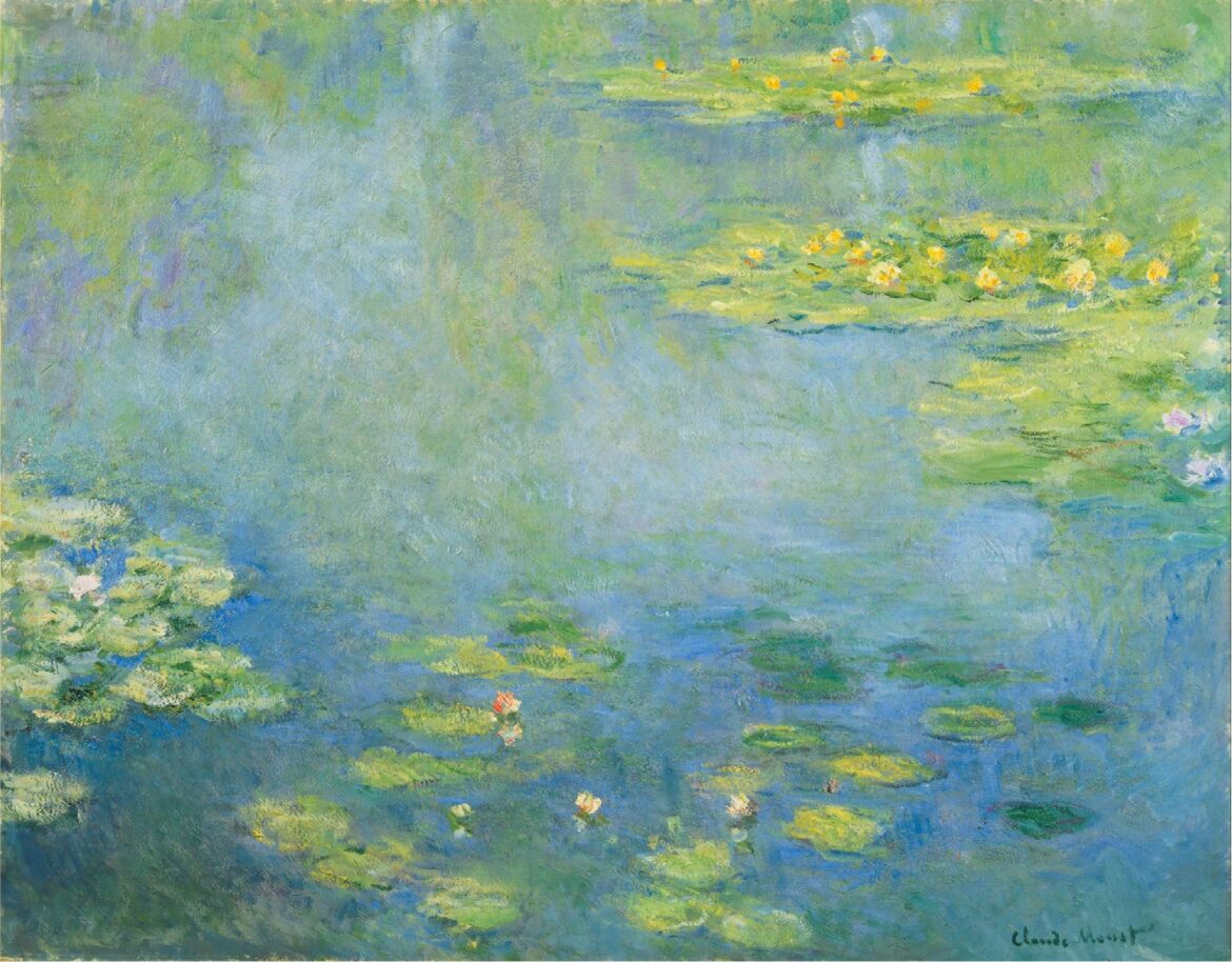 【無料壁紙】クロード・モネ「睡蓮 (1906頃)」 / Claude Monet_Water Lilies (ca.1906)