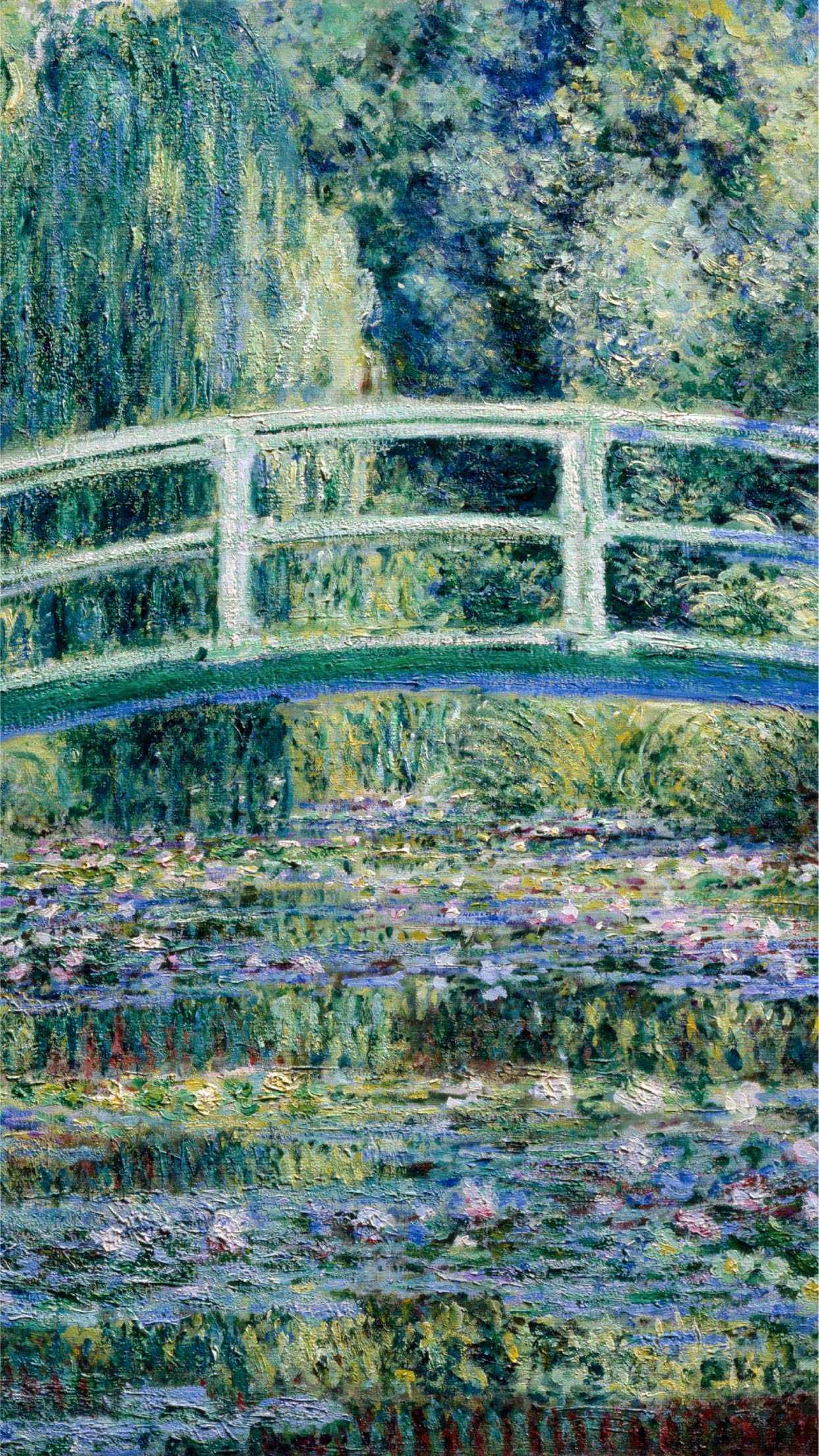 【日本製】モネを飾る―睡蓮―/アートパネル/ファブリックパネル/F012/